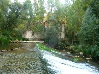 Hoces Río Duratón - Villa Sepúlveda; via libre senderismo monasterios en navarra